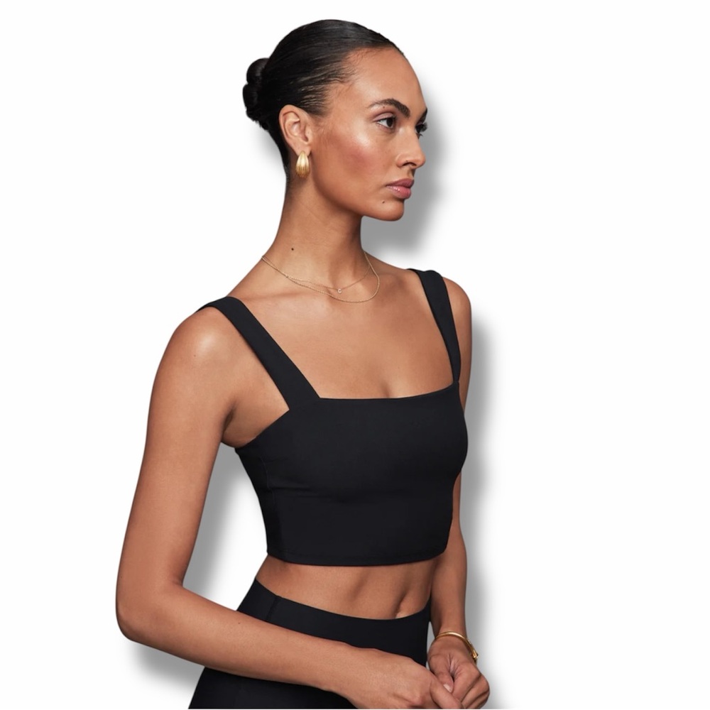 NWT Carbon38 Square Neck Bra Top